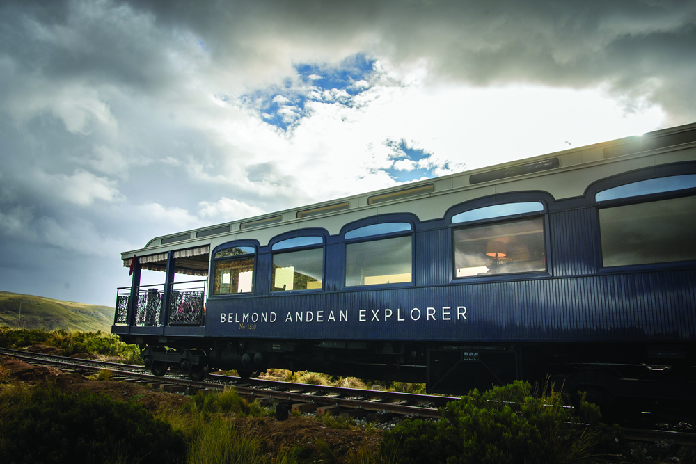 Belmond Andean Explorer, South America's first luxury train service.