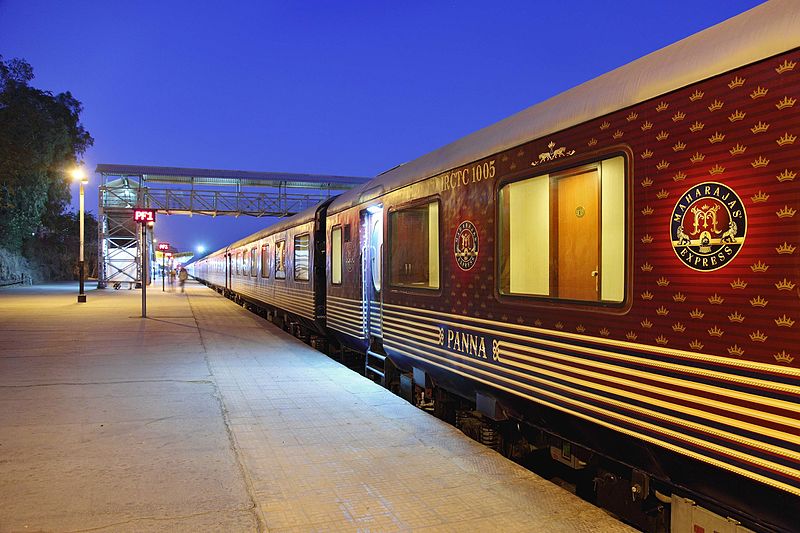 Maharajas' Express, one of India's many luxury trains.