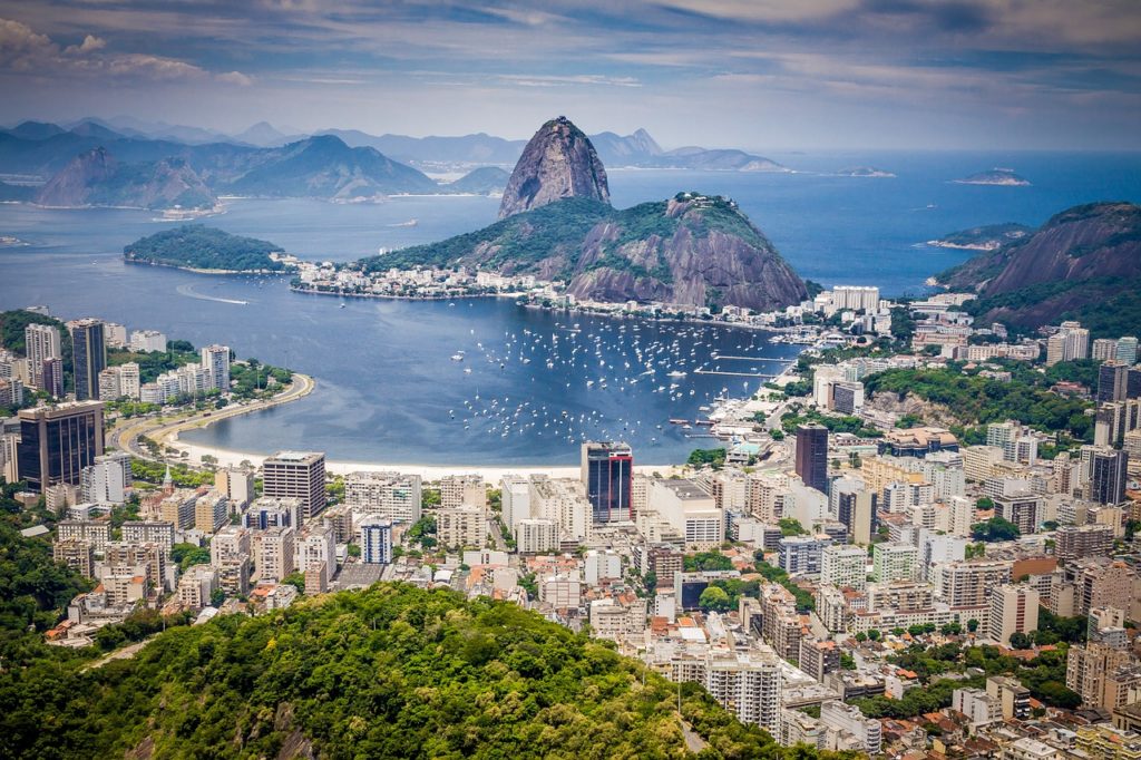 Rio de Janeiro, the destination of one of the busiest air routes in the world