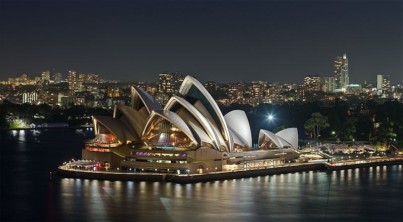 Sydney, the destination of one of the busiest air routes in the world