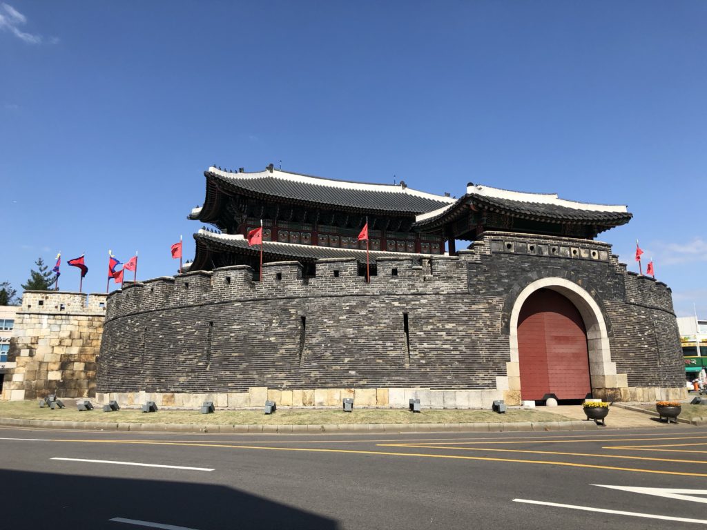 Paldalmun, southern gate of Hwaseong fortress.