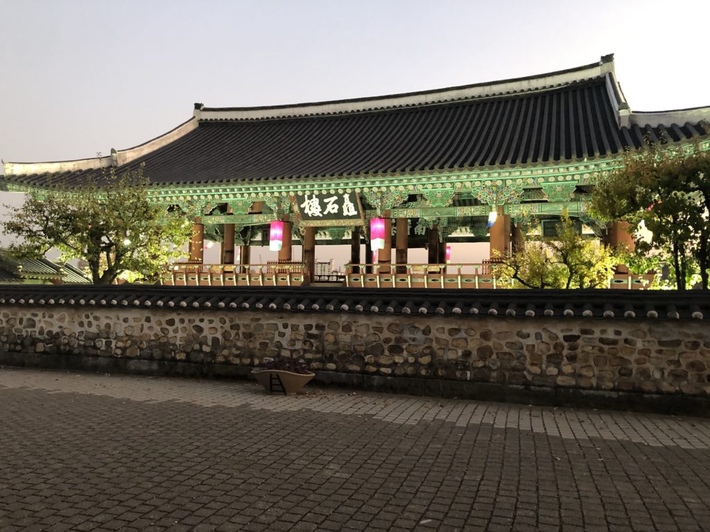 Cheokseongnu pavilion in Jinjuseong.